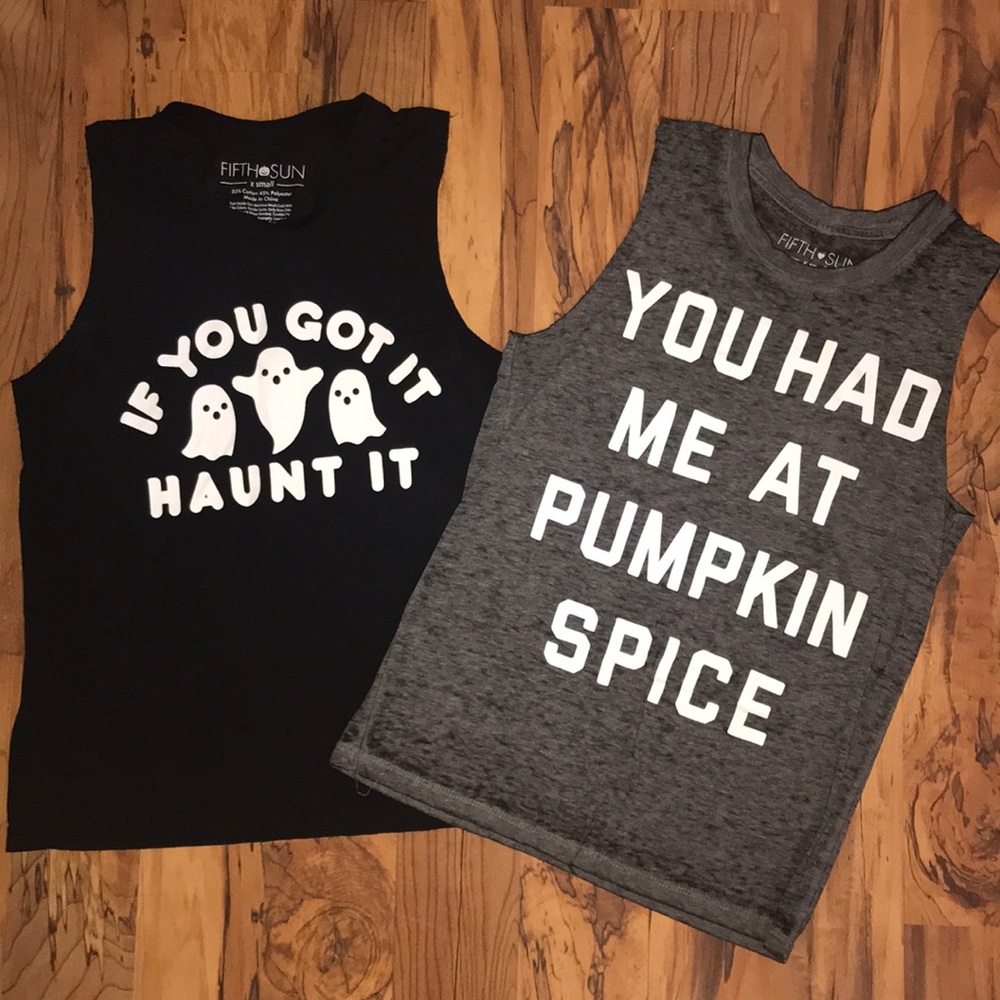 lot of 2 fall shirts